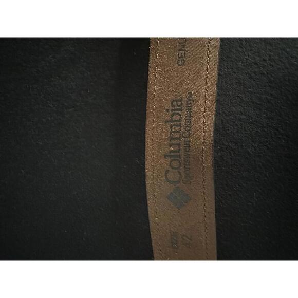 Columbia classic brown geniune leather belt Size 42 - Picture 4 of 7